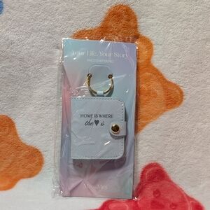 Miss to Mrs Photo Keyring